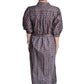 Entro - Printed Button Down Dress