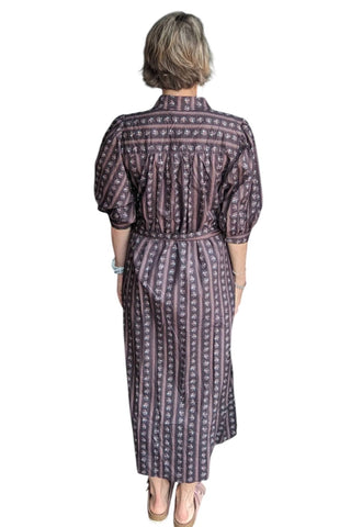 Entro - Printed Button Down Dress