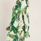 En Creme - Leaf Print Top