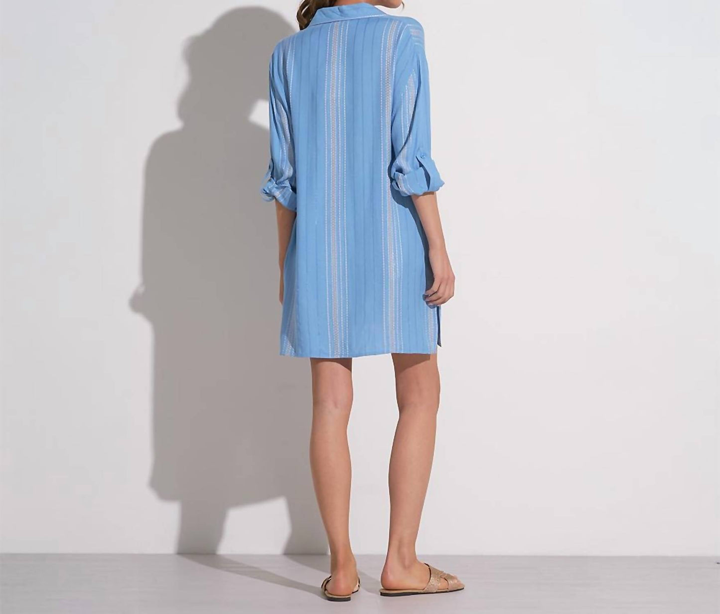 Elan - Boyfriend Shirt Dress