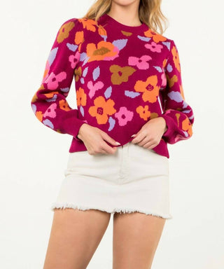 Thml - Flower Groove Sweater