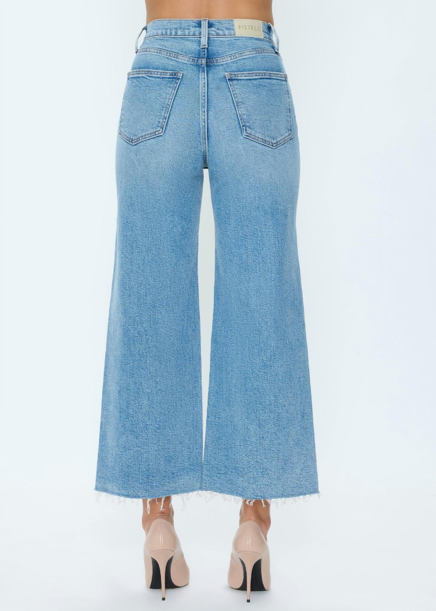 Pistola - Lana Crop Wide Leg Jean