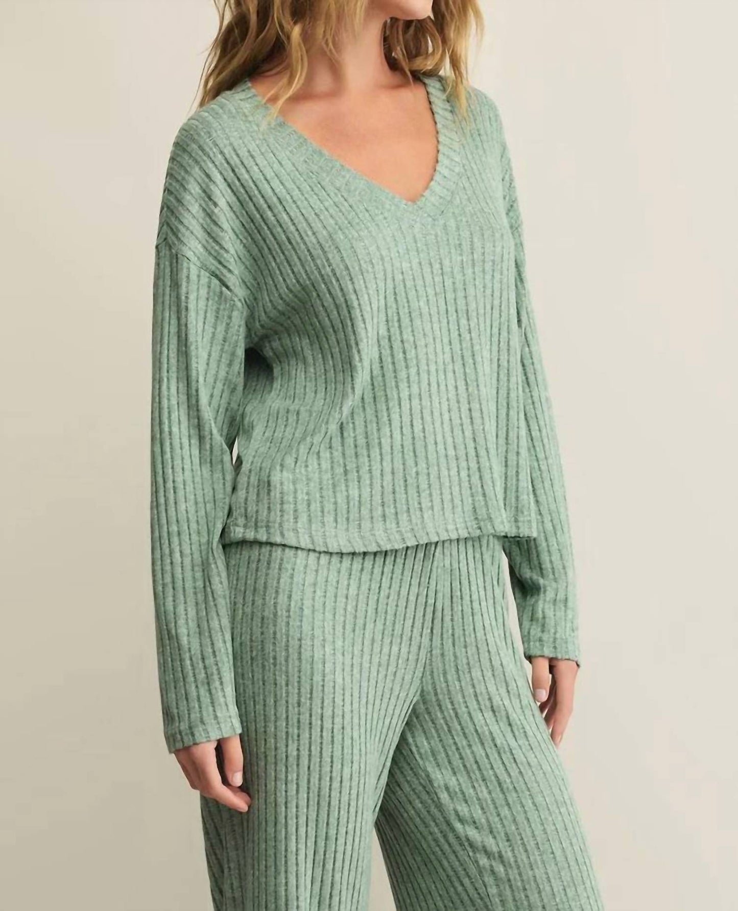 Z Supply - Valentina Long Sleeve Lounge Top