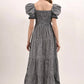 Celina Moon - Ebony V-neck Maxi Dress