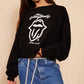 People Of Leisure - Rolling Stones London Raglan Sweatshirt