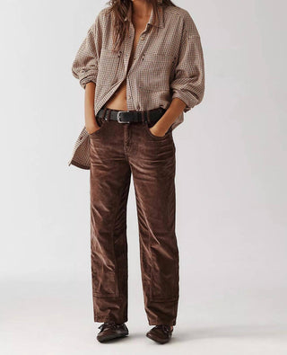 Free People - Risk Taker Cord Straight Leg Pants