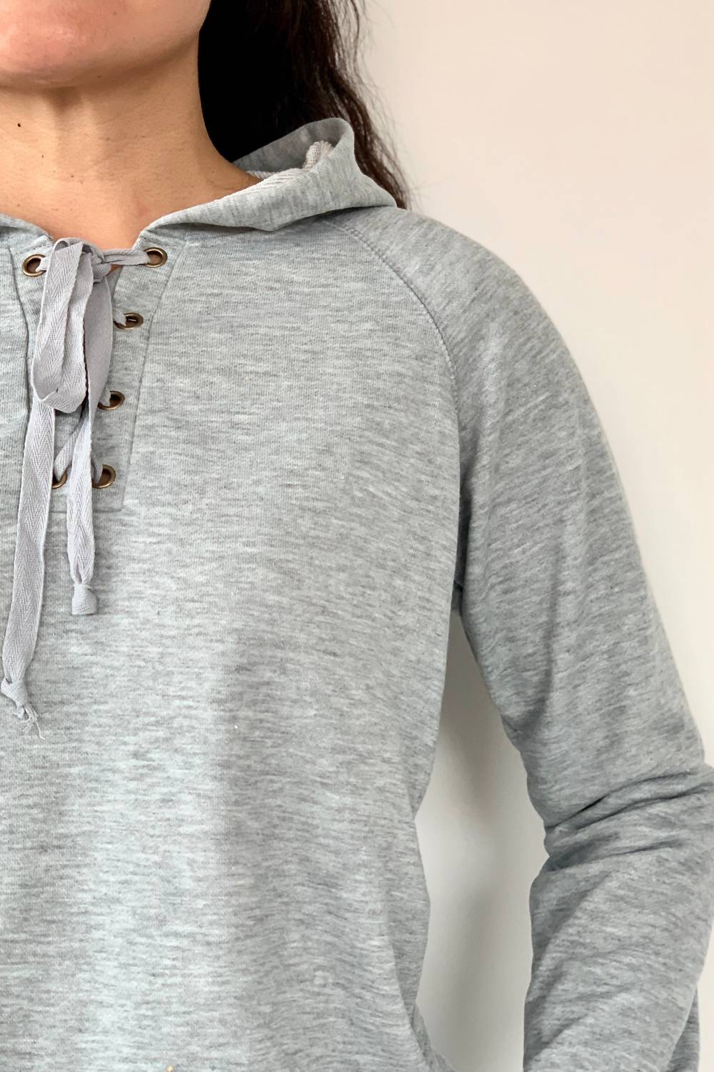 124 Voltaire - Lace It Up Hoodie