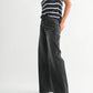 Just Black Denim - Wide-leg High Rise Denim