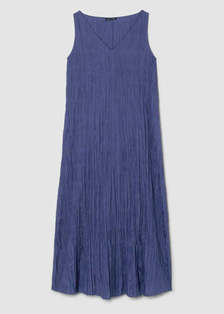Eileen Fisher - PLEATED SILK DRESS