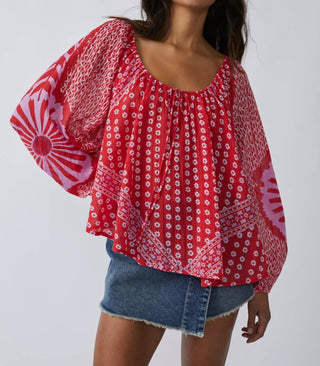 Free People - Elena Printed Top