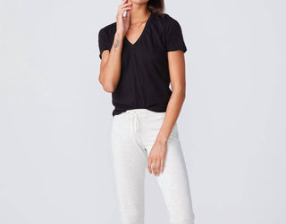 Monrow - Relaxed V-neck Tee
