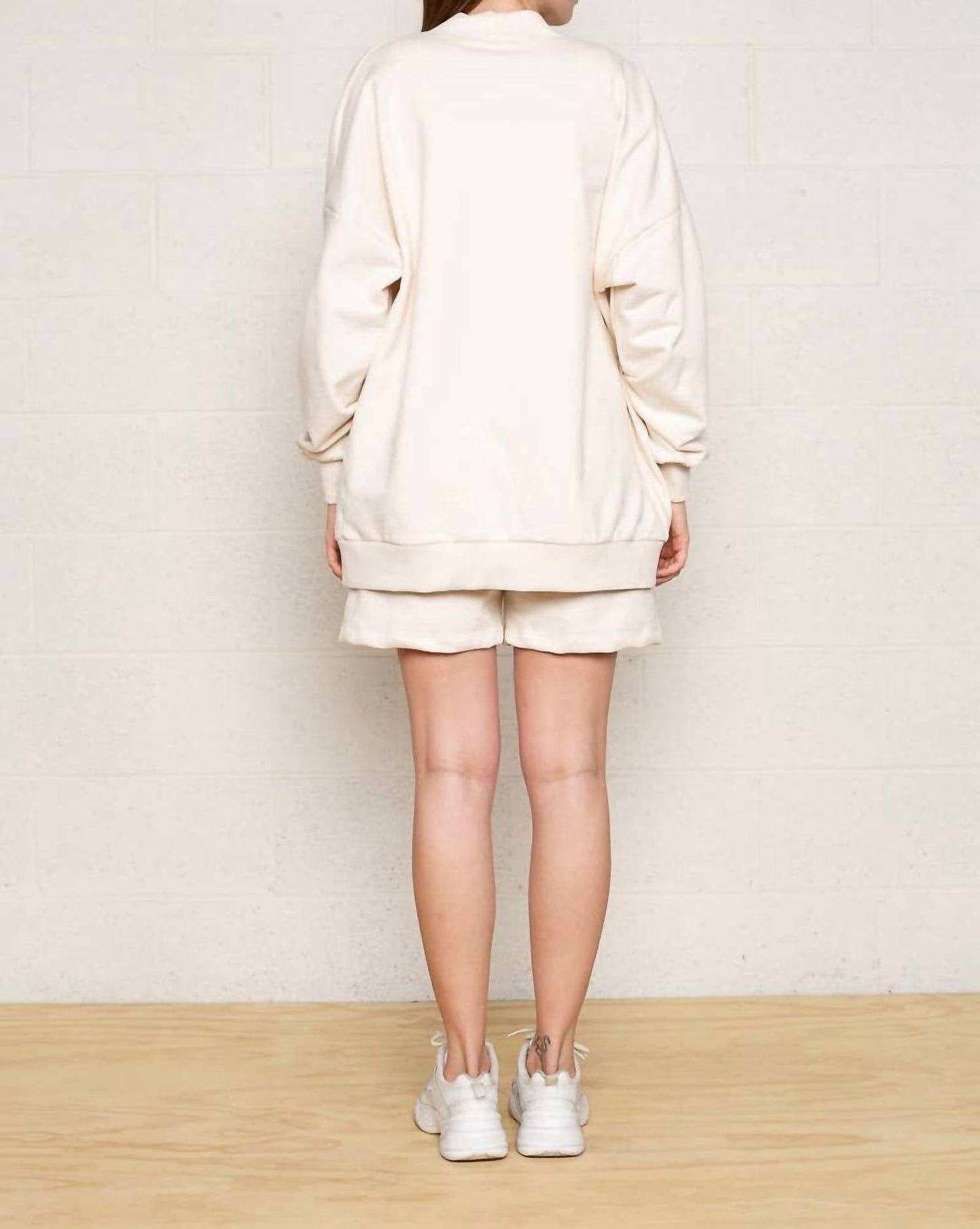 Nlt - Easy Oversized French Terry Cardigan