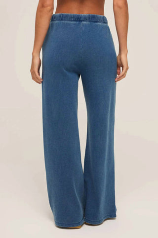 Z Supply - Denim Wide Leg Knit Pants