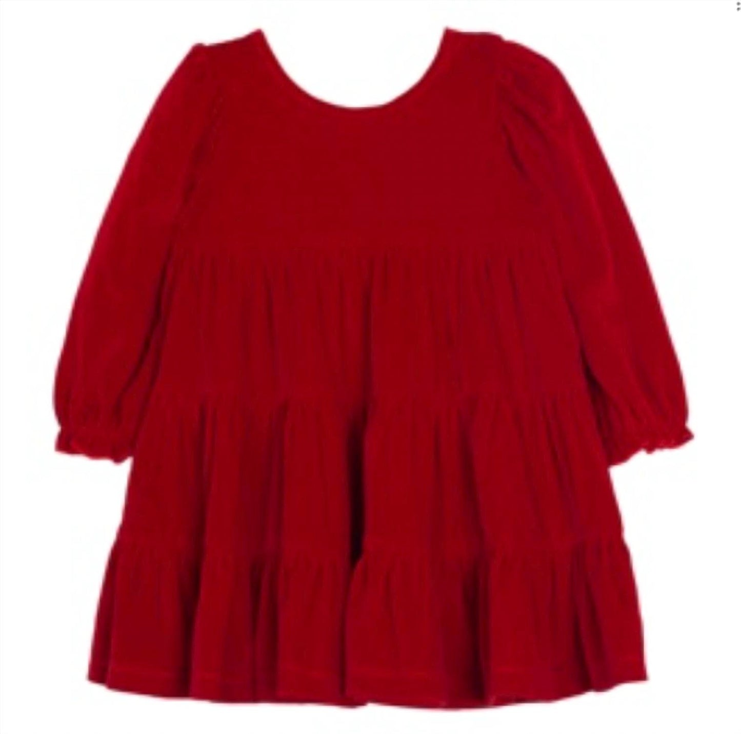 Isobella & Chloe - Girl's Noella Velvet Dress