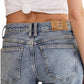 Free People - Risk Taker Midrise Straight Jeans