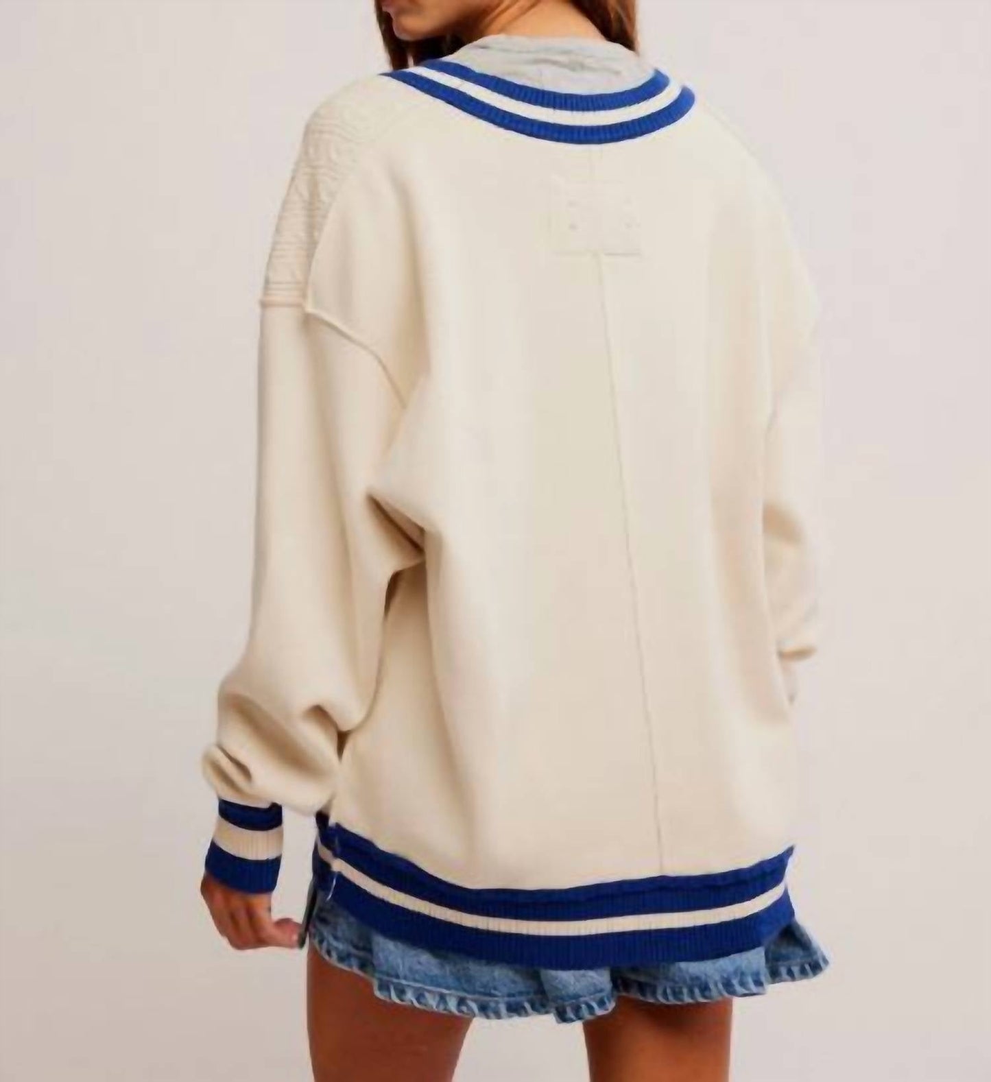 Free People - Wtf Varsity Cardigan