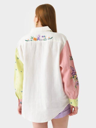 Alemais - Willa Embroidered Shirt