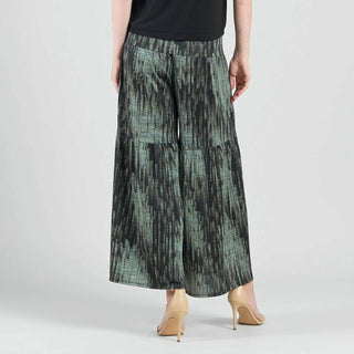Clara Sunwoo - Crinkle Pleat Knit Wide Leg Pant