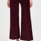 Frame - Cropped Wide Leg Velvet Pants