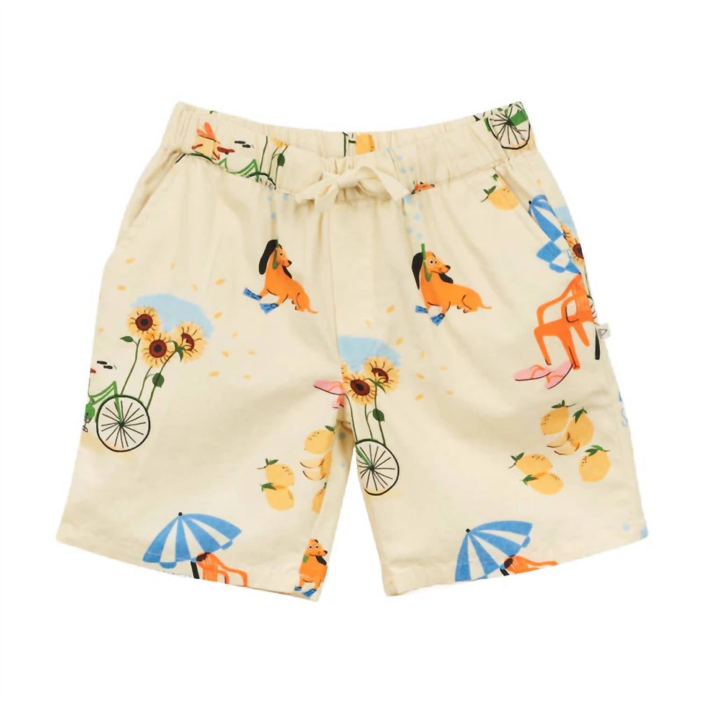 Arsene Et Les Pipelettes - Kid's Boy Bermuda Summer Shorts