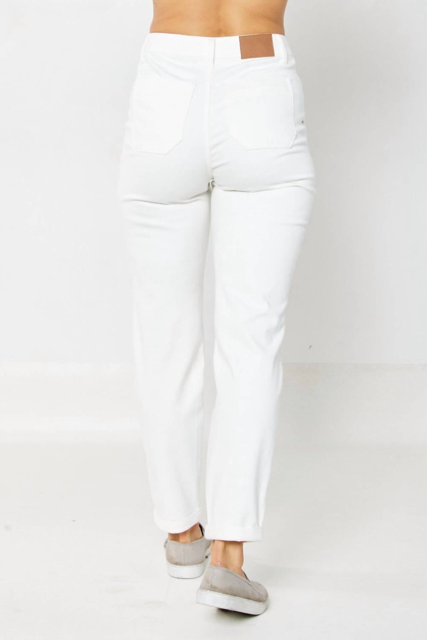 Judy Blue - High Waist Garment Dyed Cuffed Jogger Jean
