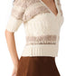 Steve Madden - Janae Stripe Short Sleeve Cardigan