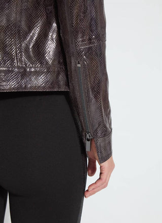 Lysse - Bennett Patent Vegan Leather Jacket