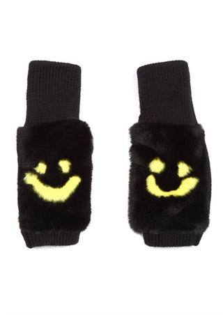 Jocelyn - Women's Snow Happy Texty Time Mittens