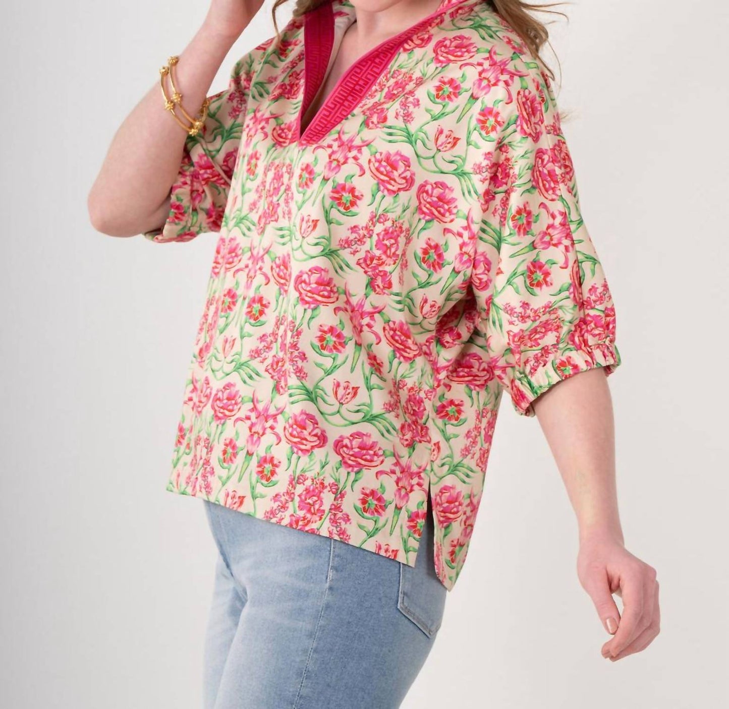 Emily Mccarthy - Poppy Dolman Sleeves Top