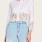 Generation Love - Issa Lace Combo Shirt