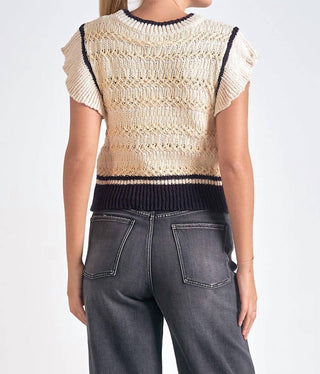 Elan - Sweater Cap Sleeve