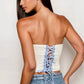 Pretty Garbage - Laced Up Corset Top
