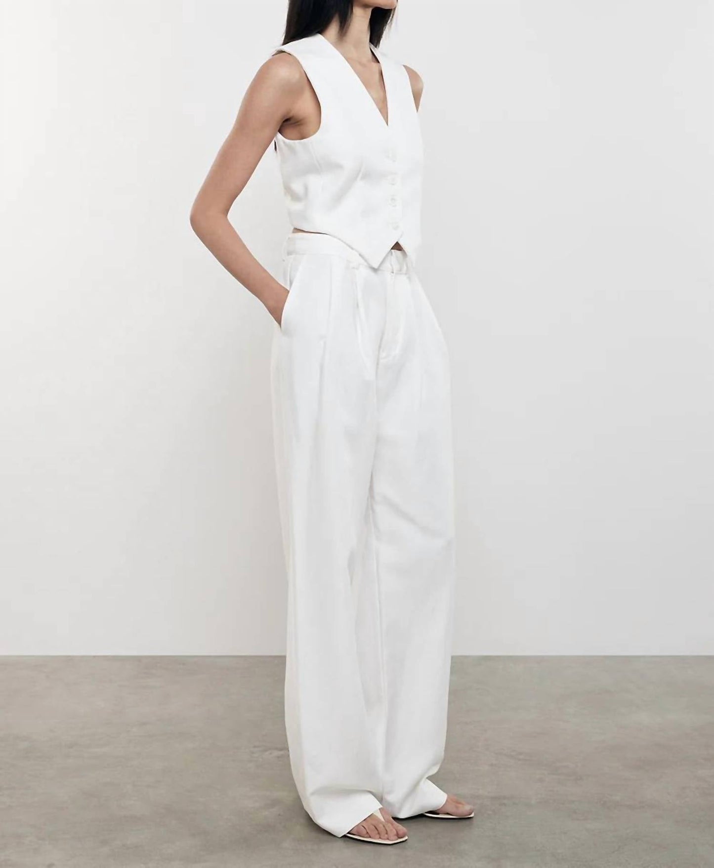 Enza Costa - Twill Sartorial Pant