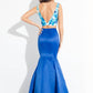 Rachel Allan - Two-piece Mikado Mermaid Gown