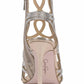 Jessica Simpson - Women's Opalite Rhinestone Gold Formal Stiletto Heel Sandal