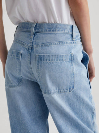 Ag Jeans - Mercer Cuffed Barrel-leg Jeans