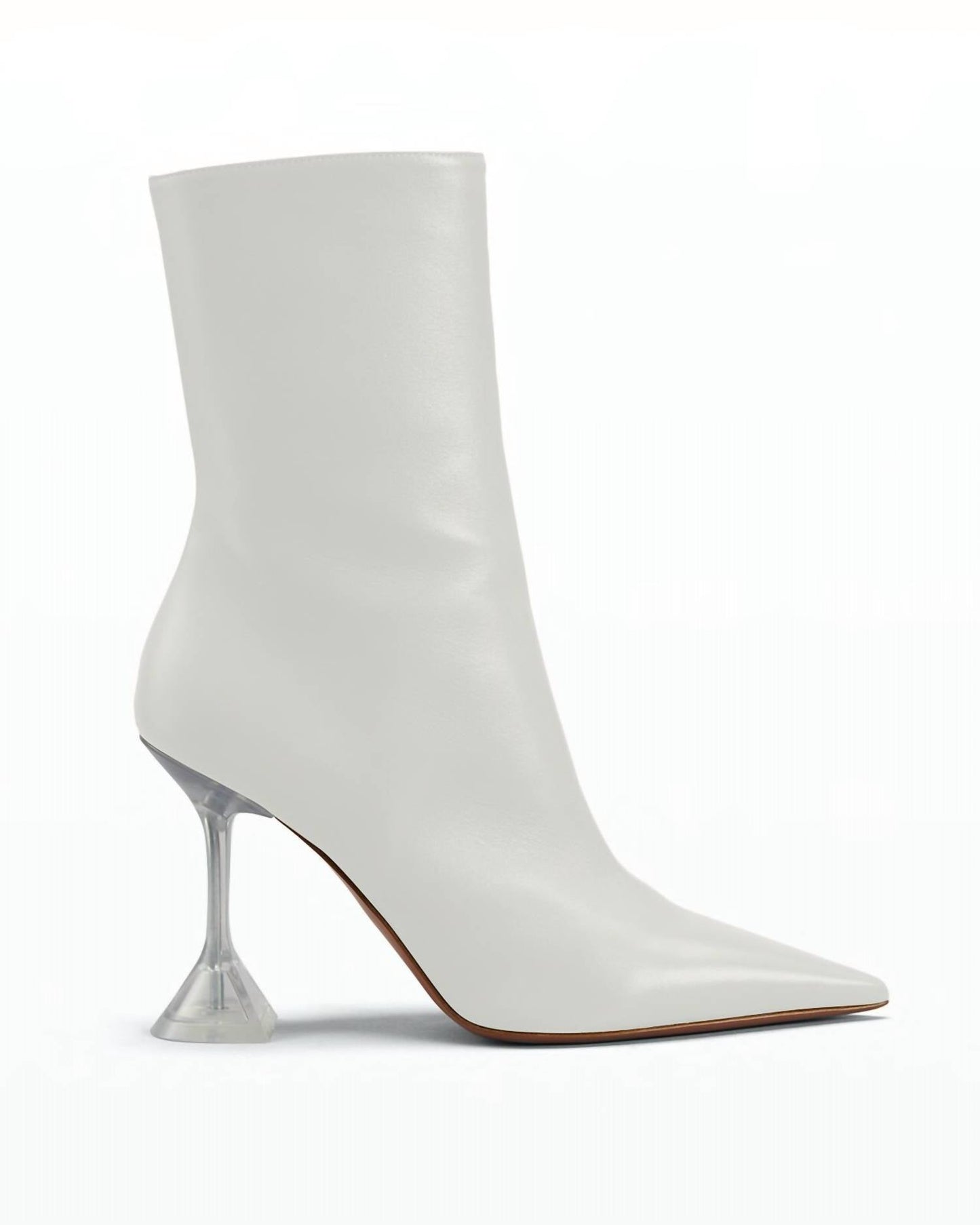 Amina Muaddi - Women's Giorgia Croc Leather Mid-calf Boots