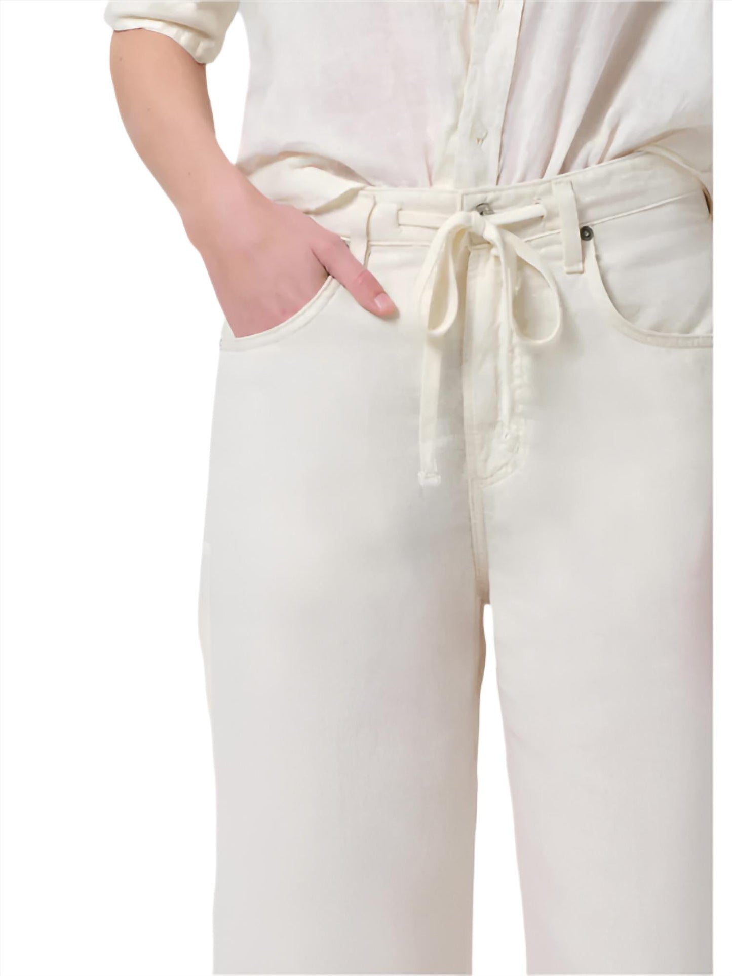 Citizens Of Humanity - Brynn Drawstring Linen Trouser