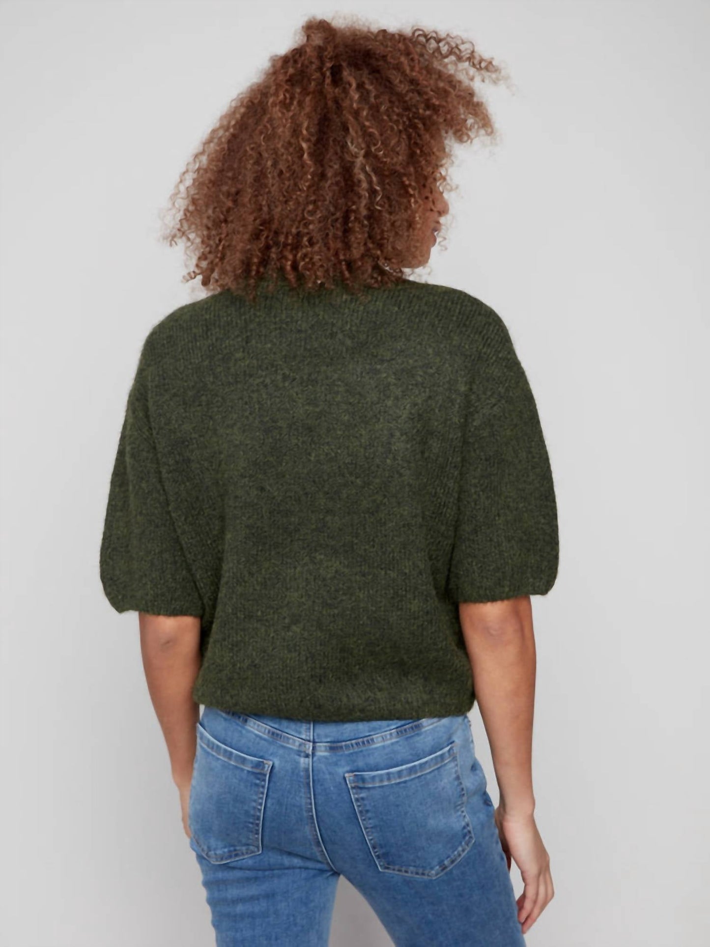 Charlie B - Balloon Sleeves Sweater