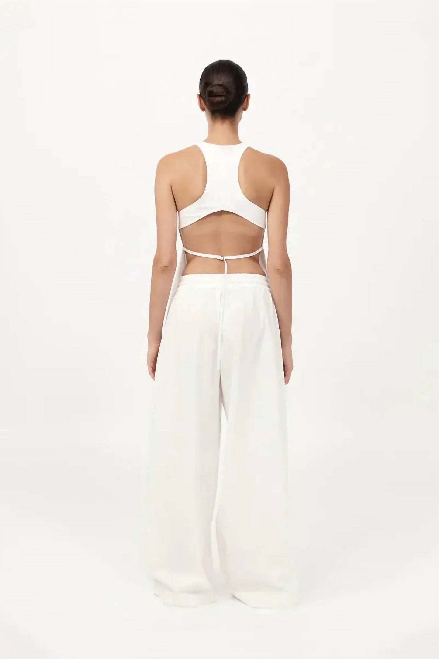St. Agni - Racerback High Neckline Top