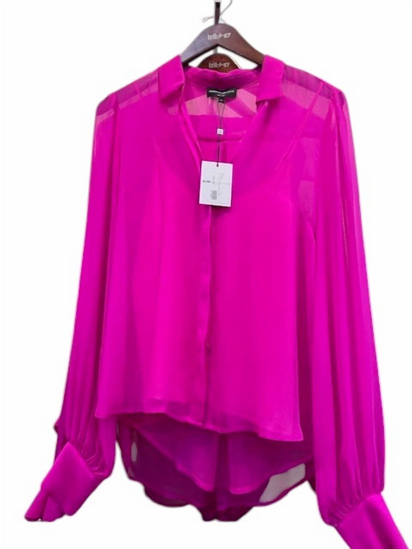 Generation Love - Women's Mesh Button Up Blouse