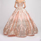 Fiesta Fashion - Quinceanera Maxi Dress