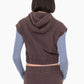 Mono B - Mineral Washed French Terry Hooded Vest