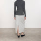 Enza Costa - SILK SWEATER RIB FITTED LONG SLEEVES CARDIGAN