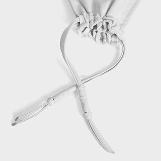 Lemiz - Women's Mini Bowie Drawstring Crossbody Leather Bag