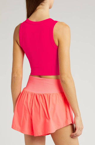 Free People - Crop Muscle Tank Top