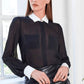 Generation Love - Denise georgette combo blouse
