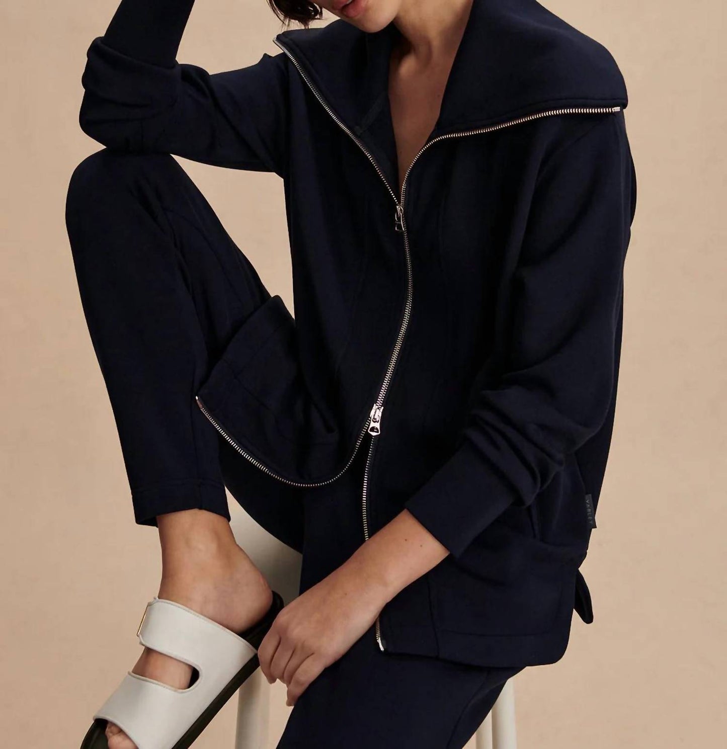 Varley - Raleigh Zip Through Sweatshirt