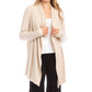 Karen Kane - Ribbed Drape Front Cardigan