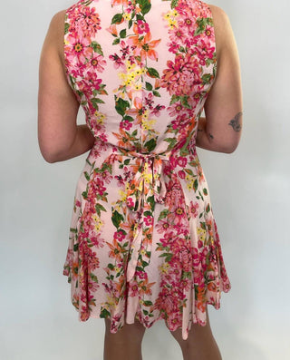 Olivaceous - Floral Mini Dress